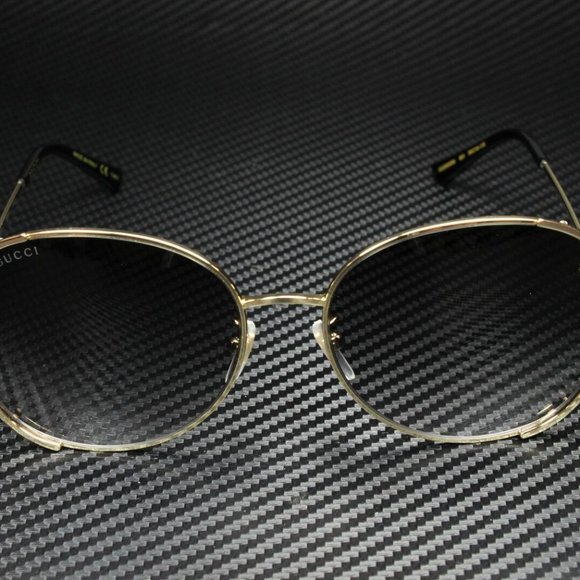 Gucci Black Gold 59mm Sunglasses - Picture 3 of 3